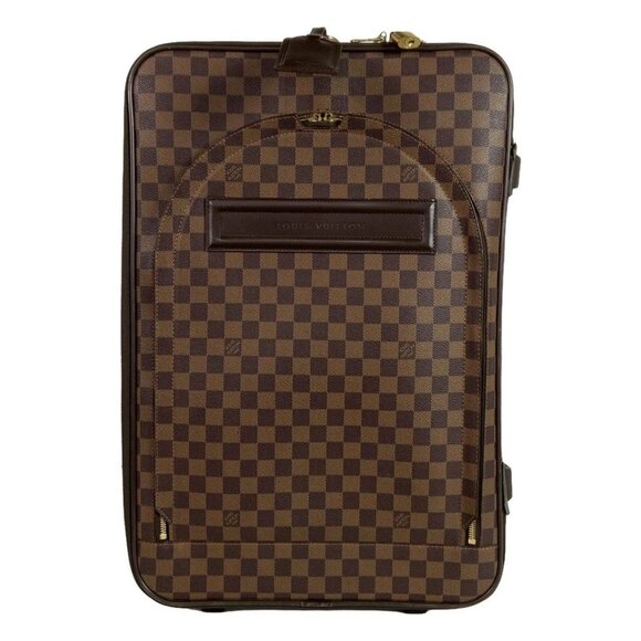 LOUIS VUITTON Pegase (Old Model) Ebene Damier Suitcase 806-020725 - Picture 1 of 14